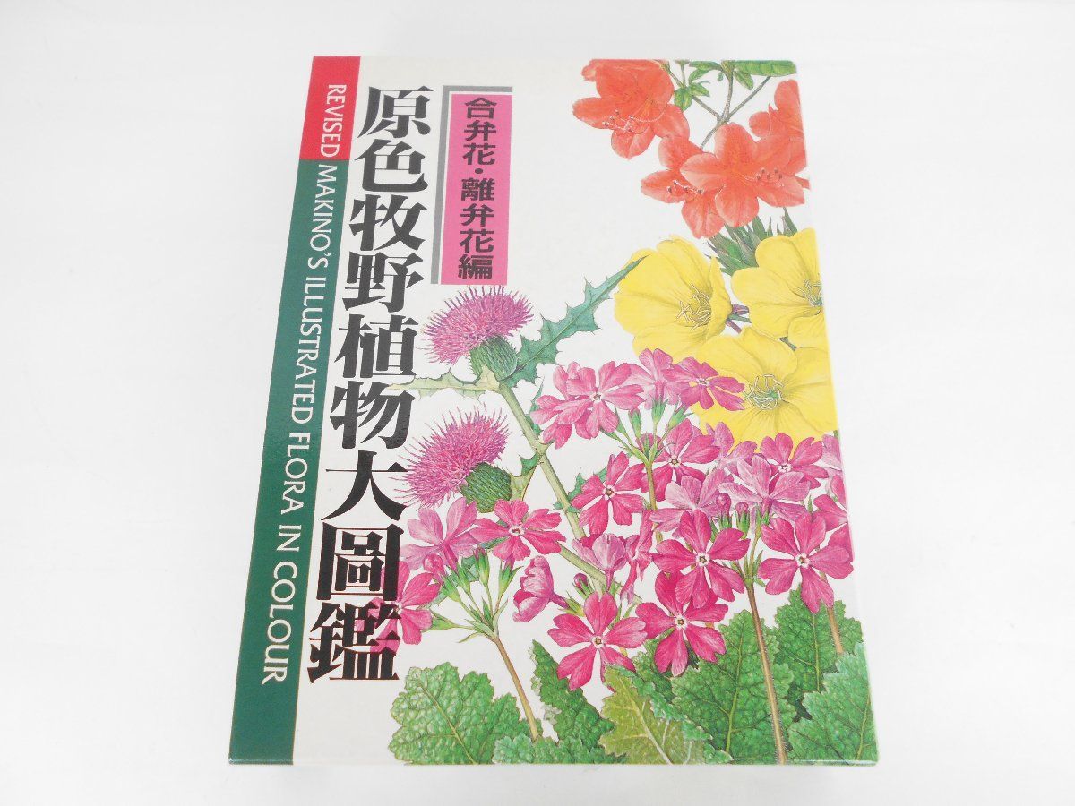96年北隆館刊] 改訂版・原色牧野植物大図鑑 合弁花/離弁花編