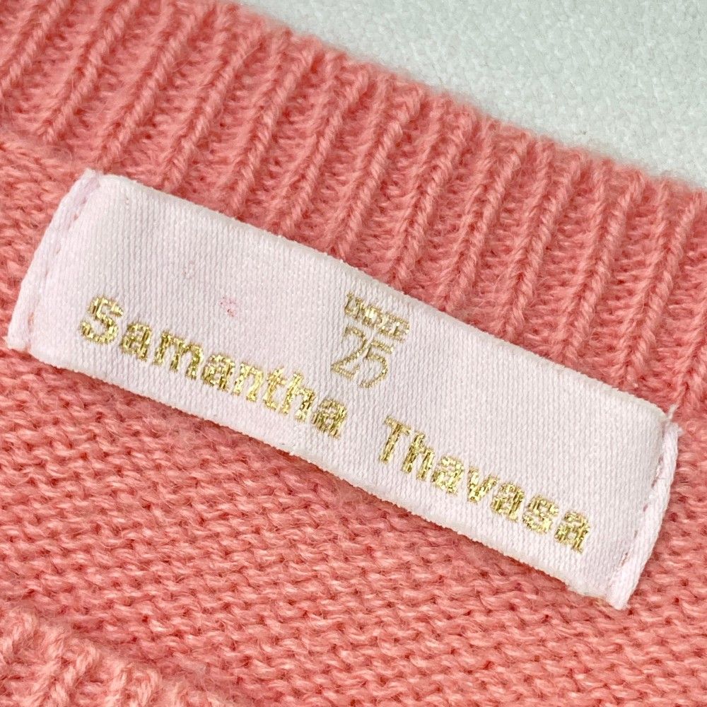 サマンサタバサ　サマンサゴルフ　38　Mサイズ　レディース服　ニット　セーター サイズ：38 SAMANTHA THAVASA サマンサタバサ No.7 ケーブル編み