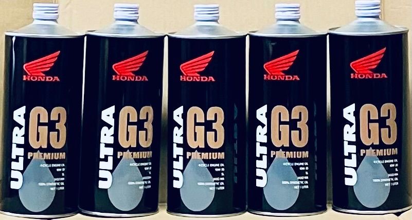 ホンダ･ウルトラＧ３ SL 10W-30 MA 1L ５缶セット
