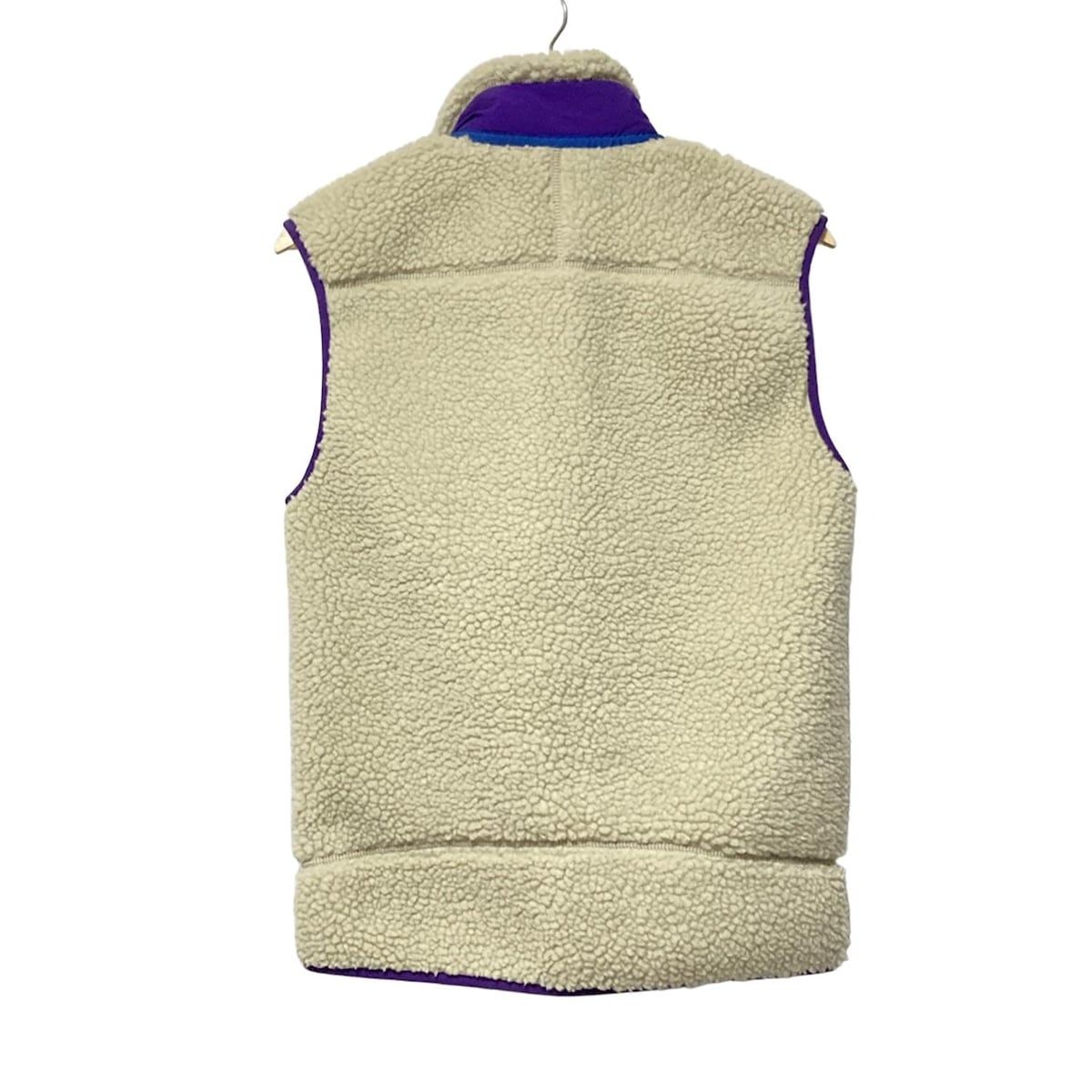 patagonia フリースベスト Lサイズ ベージュ/ブルー レトロX patagonia パタゴニア 90s USA製 PEF表記 Retro-X Vest レトロX
