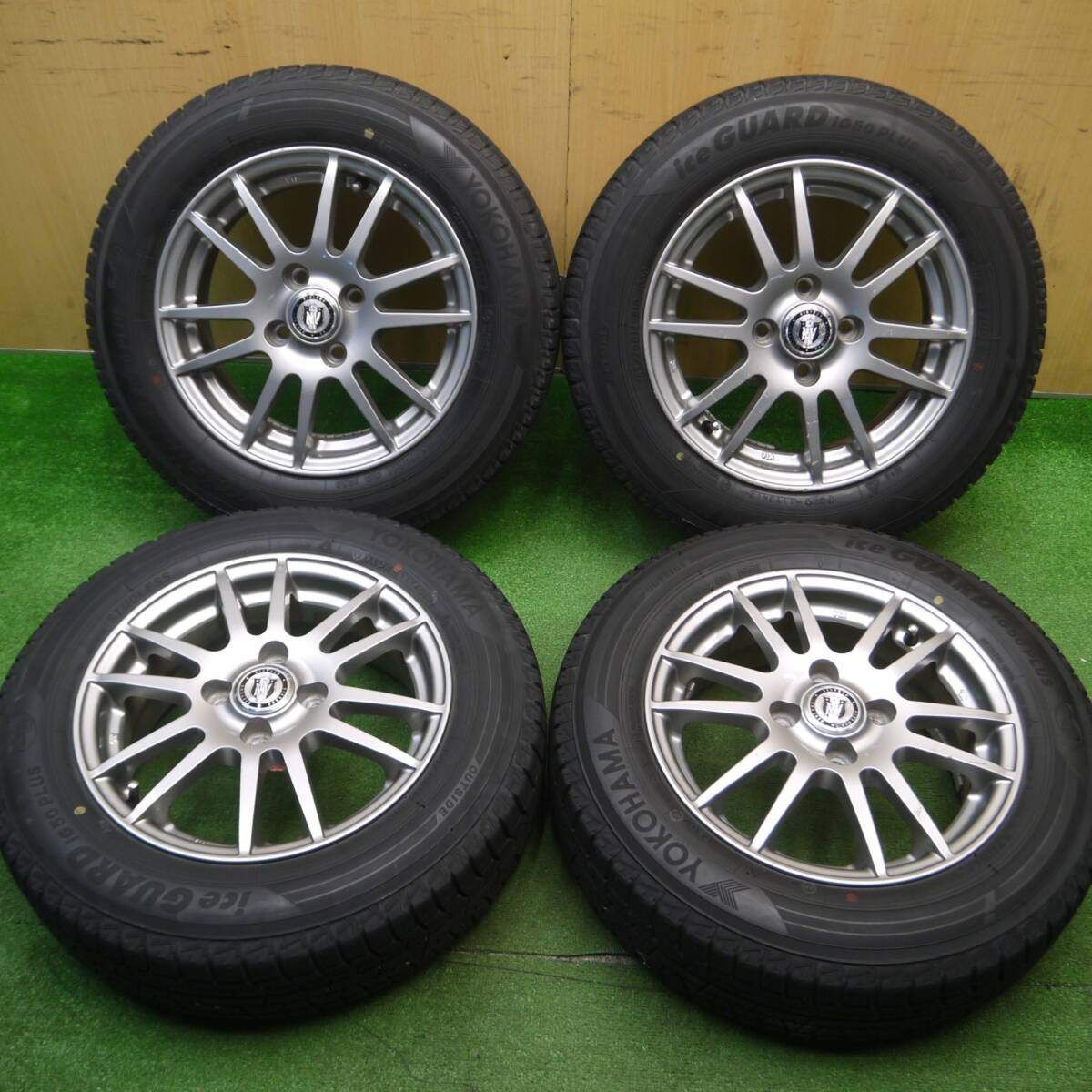 バリ溝！8.5分☆スタッドレス 165/70R14 ヨコハマ アイスガード iG50 