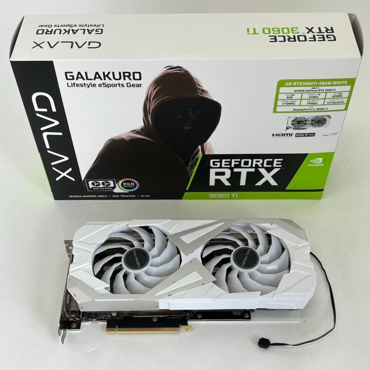 GEFORCE RTX 3060ti玄人志向グラフィックボード GK-RTX3060Ti-E8GB