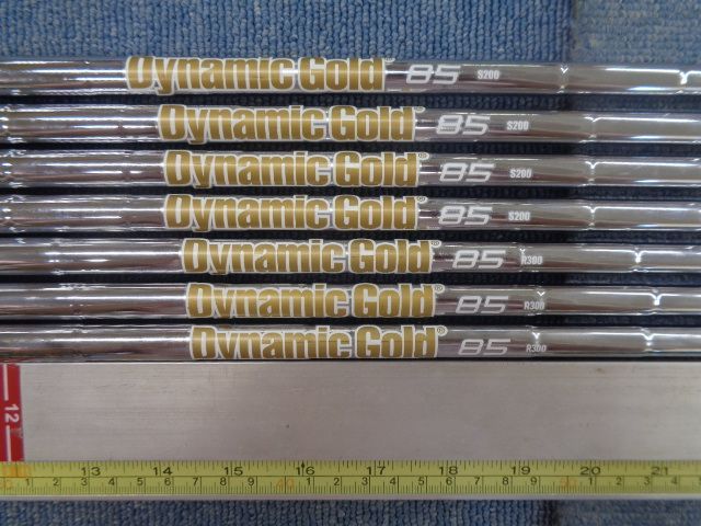 True Temper - 中古　true temper dynamic gold s200 シャフトのみ NEW TRUE TEMPER DYNAMIC GOLD 95 VSS PRO S200 STIFF FLEX IRON