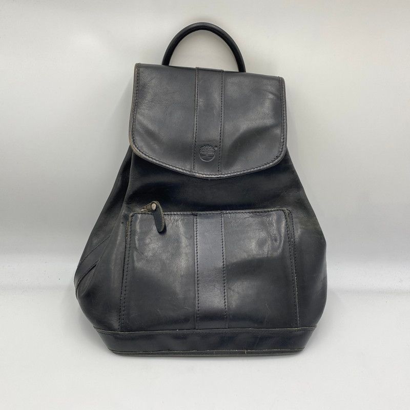 現状渡し品 Timberland ティンバーランド LEATHER BACKPACK MADE IN USA レザーリュック カバン バッグパック 188-250902-ts-04-tei