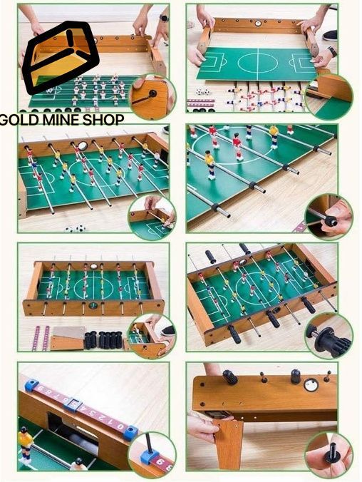 マルチゲームテーブルテーブルサッカーフットボールテーブル子供用