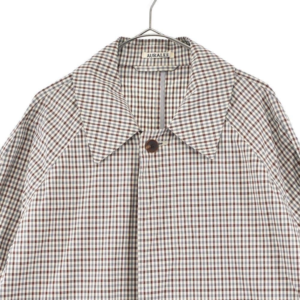 ジャケット・アウター 19SS A9SC01WC FINX WEATHER CHECK COAT 19SS A9SC01WC FINX WEATHER CHECK COAT