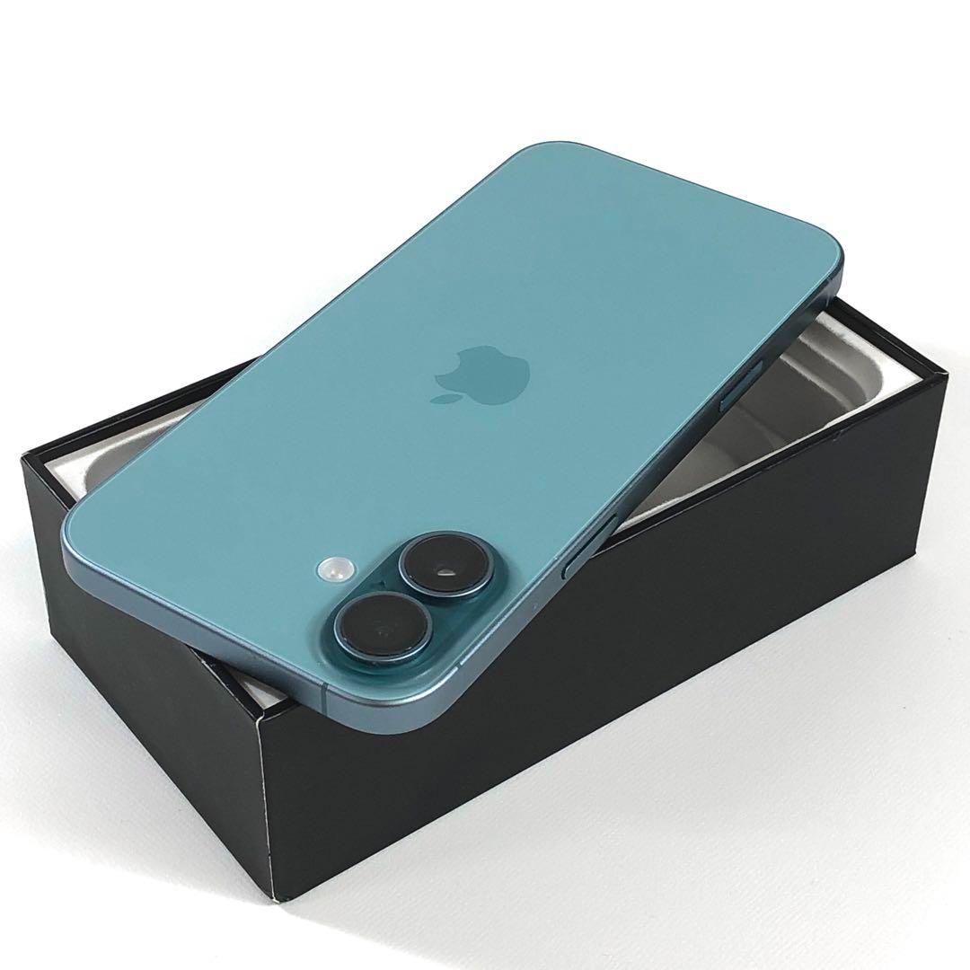 iPhone16 128GB ティール （SIMフリー） 美品】iPhone 16（128GB