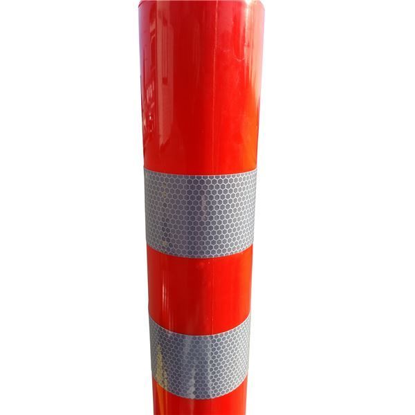 クーポン配布中-スーパー 対象 4本セット ポリウレタン製ソフトコーンM 視線誘導標 取り外し式 ベースなし 高さ800mm 固定アンカーセット 代引不可 BRIGHTFACE_UK