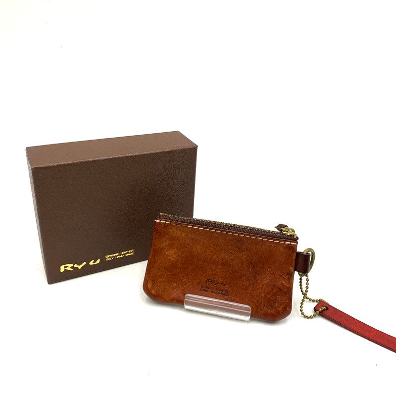 中古】【メンズ】 RYU リュウ LEATHER COIN CASE レザーコイン
