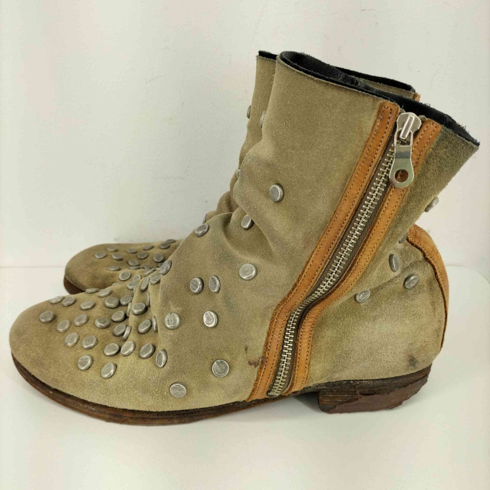 ミハラヤスヒロ MIHARA YASUHIRO スタッズブーツ メンズ JPN：27