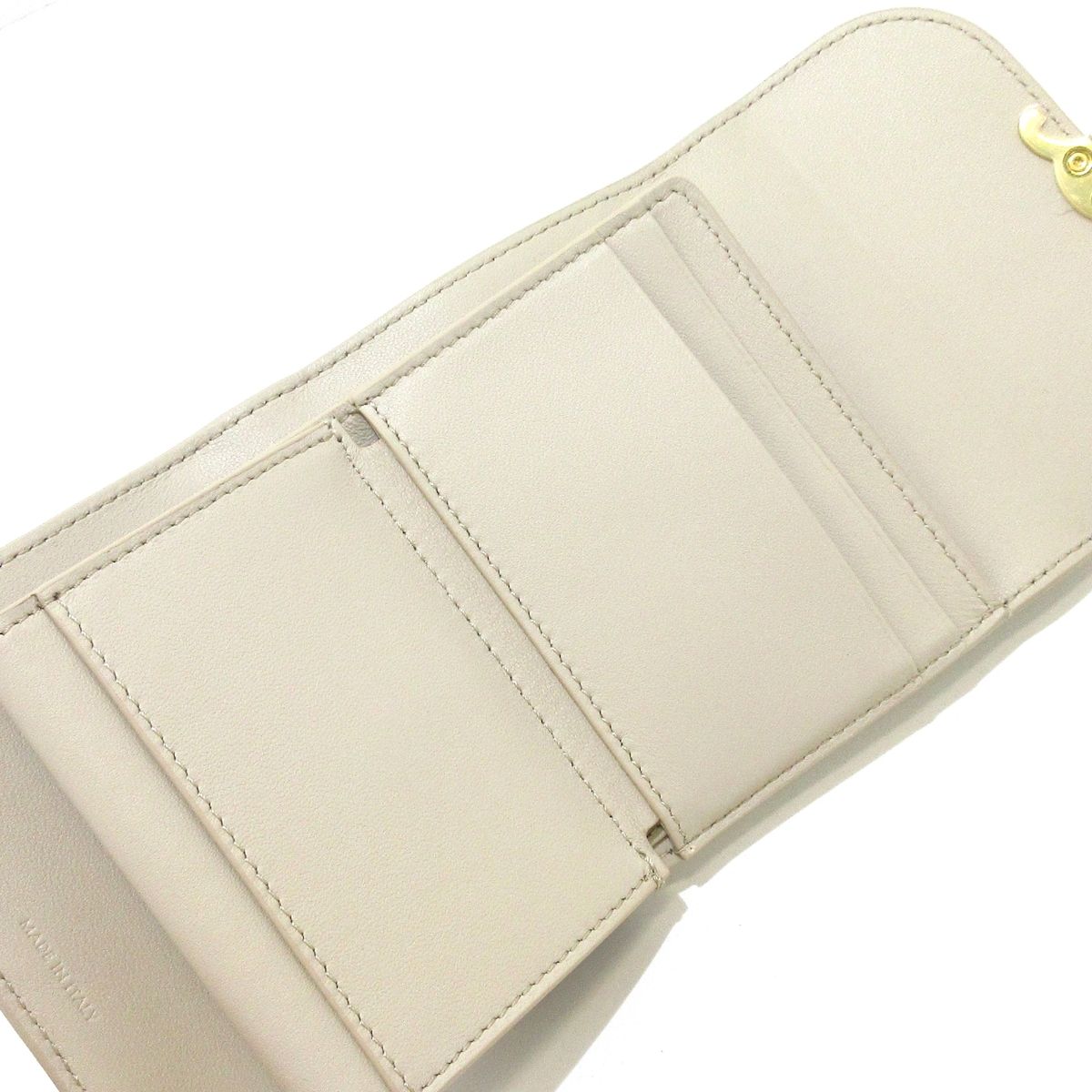 【✨美品✨】 セリーヌ トリオンフ 三つ折り財布 ベージュ 付属品完備 セリーヌ(CELINE)セリーヌ トリオンフ 三つ折り財布 三つ折り