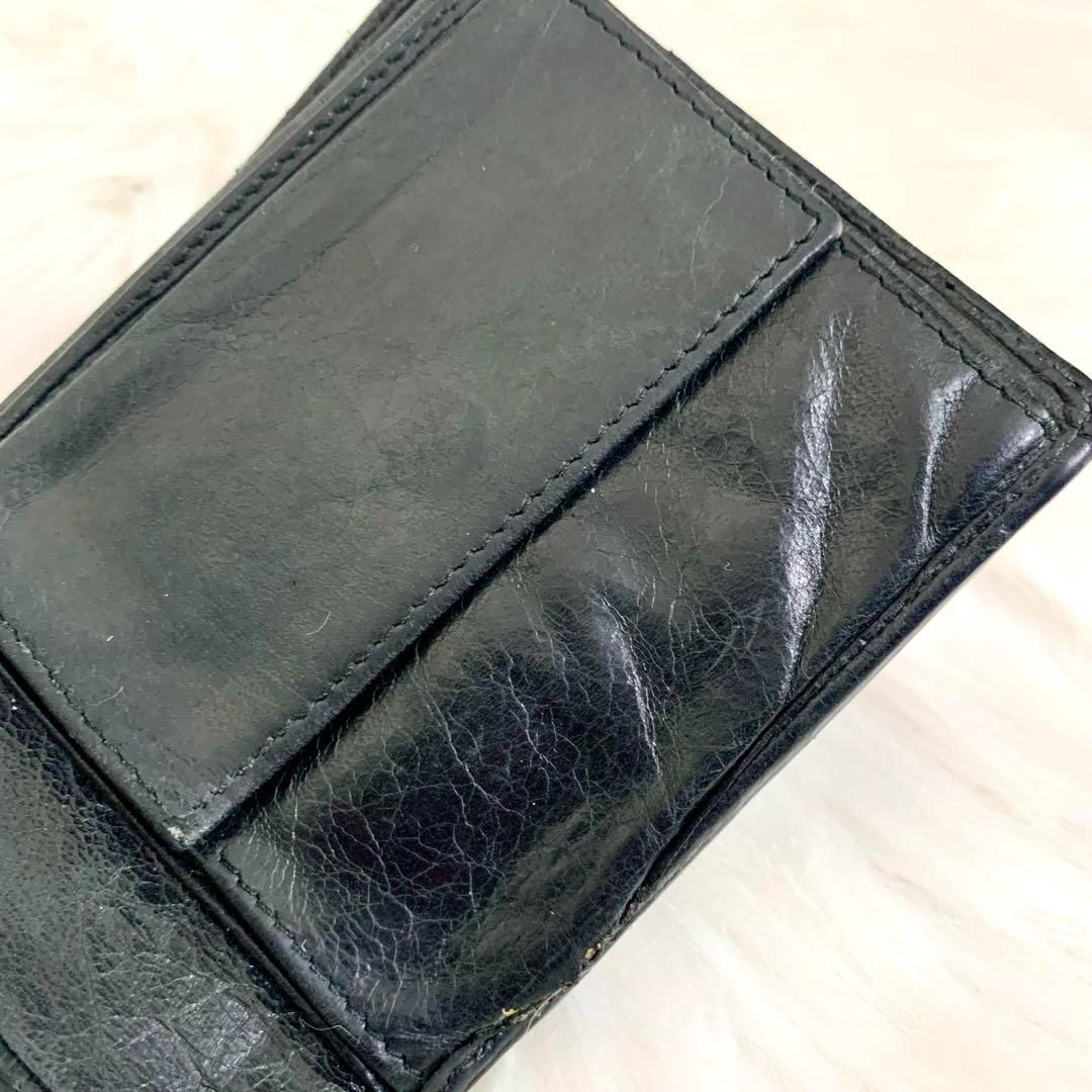BALENCIAGA バレンシアガ スタッズレザー二つ折り財布