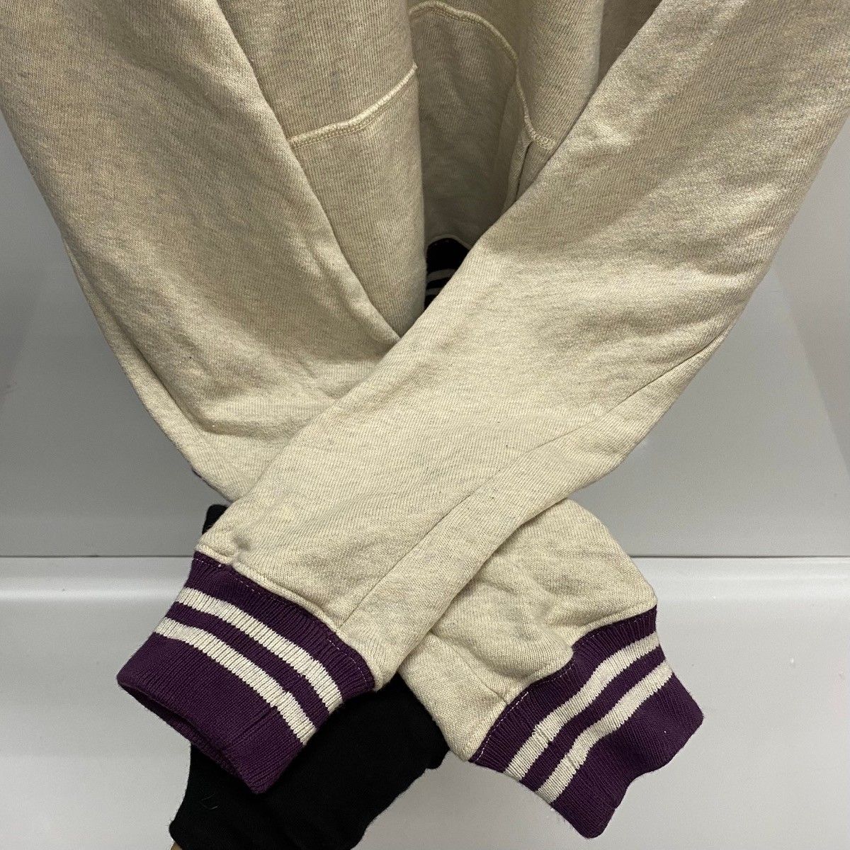 キャピタル KAPITAL SURF Volume Neck Hoodie パーカ グレー L