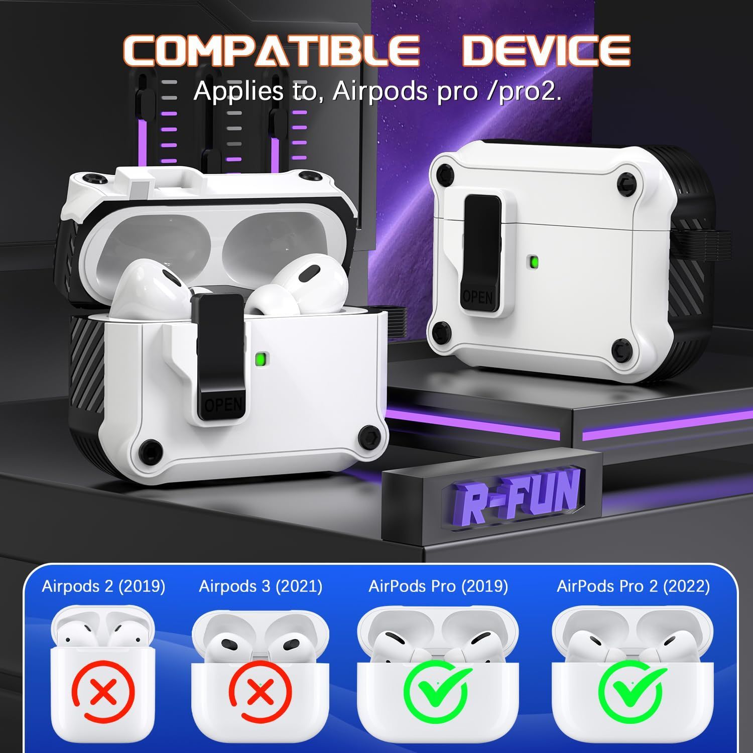 Apple AirPods Pro 第2世代 ケース付き ライトニングモデル 楽天市場】国内新品純正品 Apple純正 AirPods Pro (第 2 世代