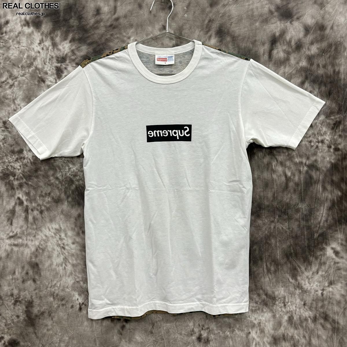 Supreme×COMME des GARCONS SHIRTS/シュプリーム×コムデギャルソン【13SS】Box Logo Tee/ボックスロゴ  半袖Tシャツ/ドットデジタルカモ/S - メルカリ