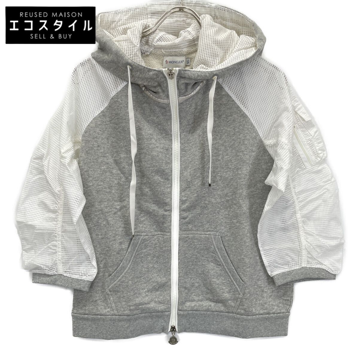 MONCLER モンクレール ｸﾞﾚｰ MAGLIA CARDIGAN XL