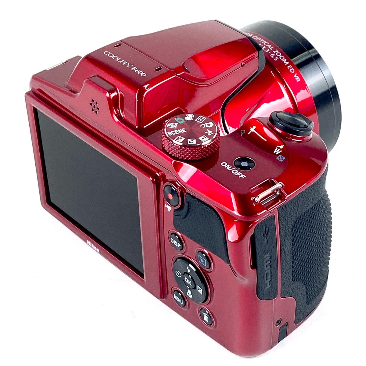 ニコン Nikon COOLPIX B600 レッド コンパクトデジタルカメラ