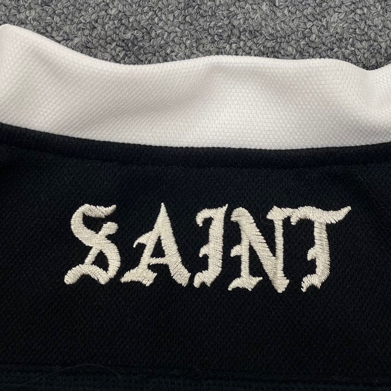 セントマイケル SAINT MICHAEL 23SS LS TEE / GAME SHIRT パッチワーク