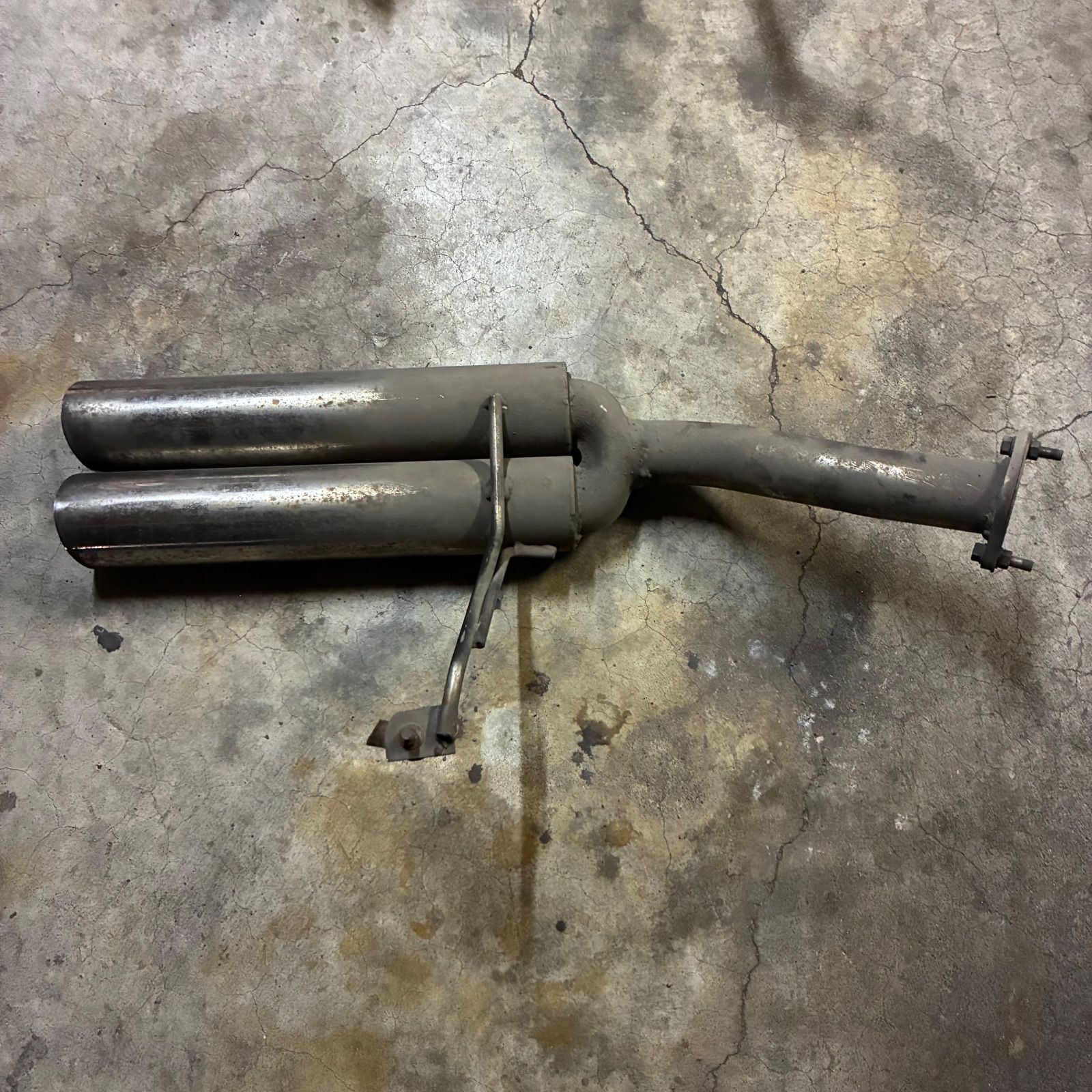 メーカー不明 トヨタ HDJ101 100系 ランクル ランドクルーザー ディーゼル 社外 マフラー 4ピース 4本出し セット