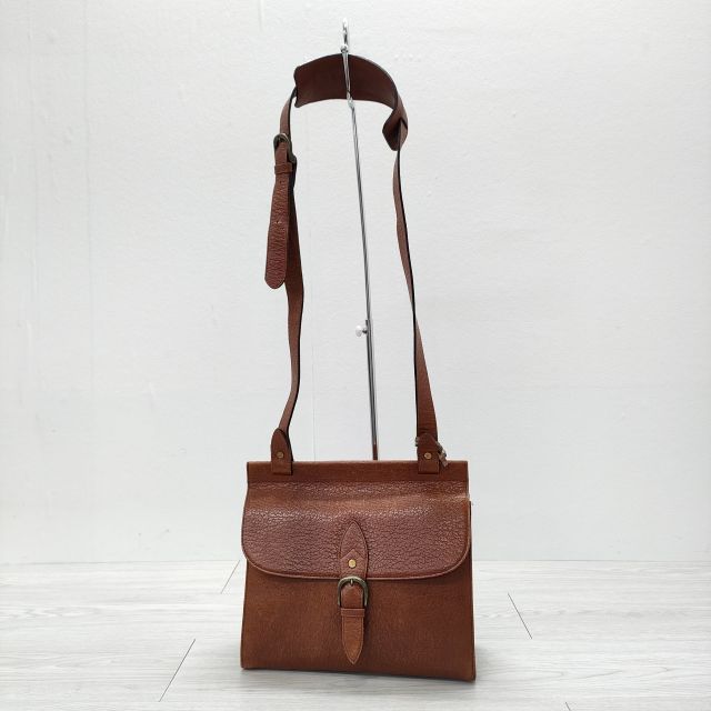 Margaret Howell マーガレットハウエル　レザー　ショルダーバッグ MARGARET HOWELL / マーガレットハウエル OILED LEATHER レザー