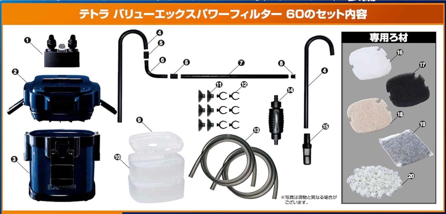 テトラ VXバリューエックスパワーフィルター60