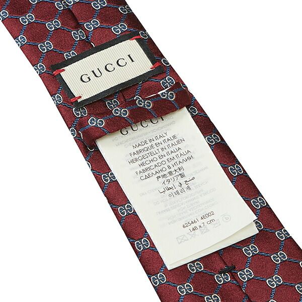 新品 グッチ GUCCI ネクタイ GGランバス ボルドー - メルカリ 