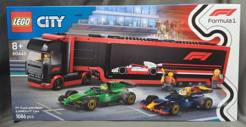 LEGO F1RB20＆AMR24 レースカーとFトラック 60445 - メルカリ