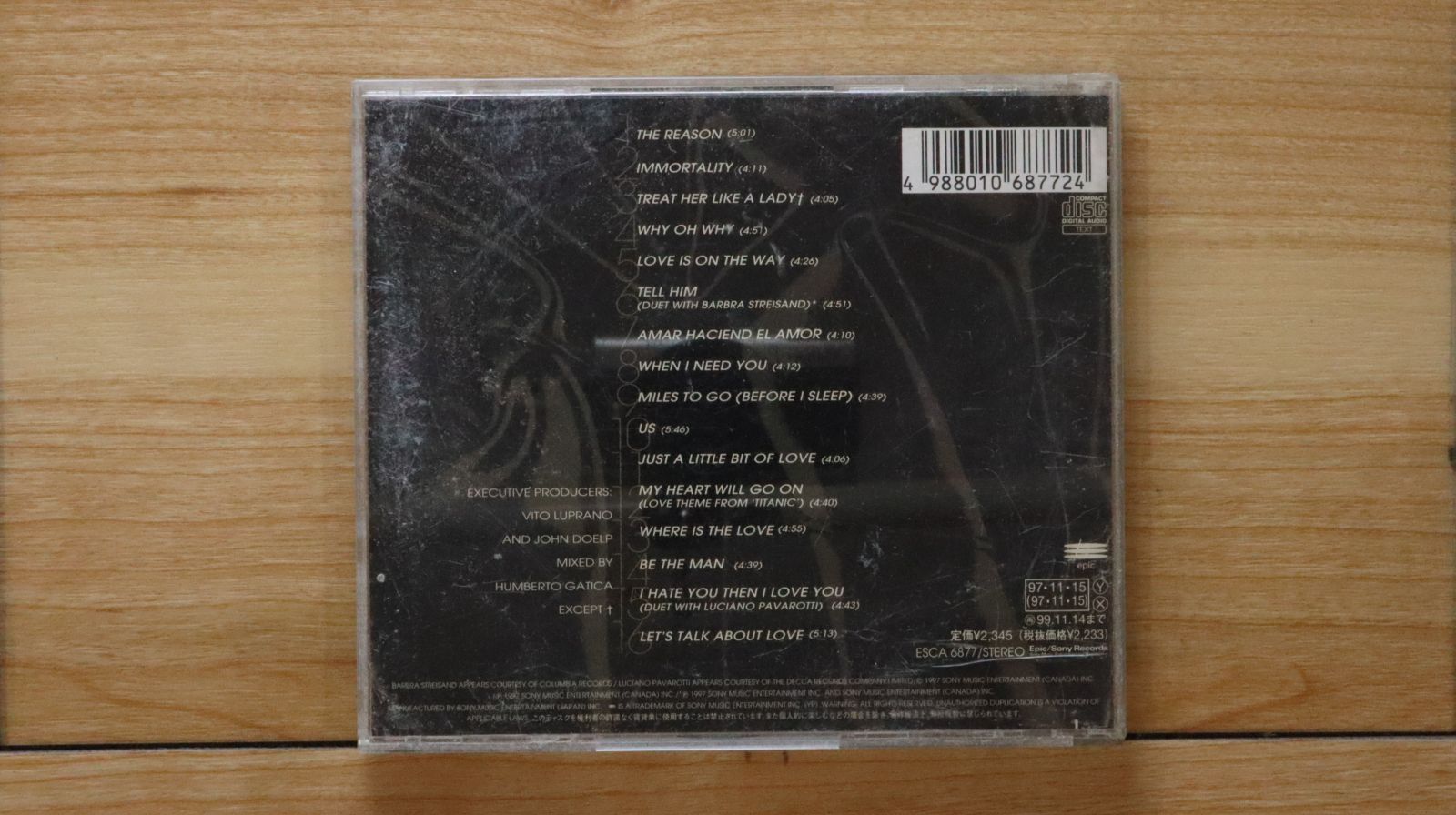 国内盤CD☆Celine Dion/セリーヌ・ディオン□ レッツ・トーク