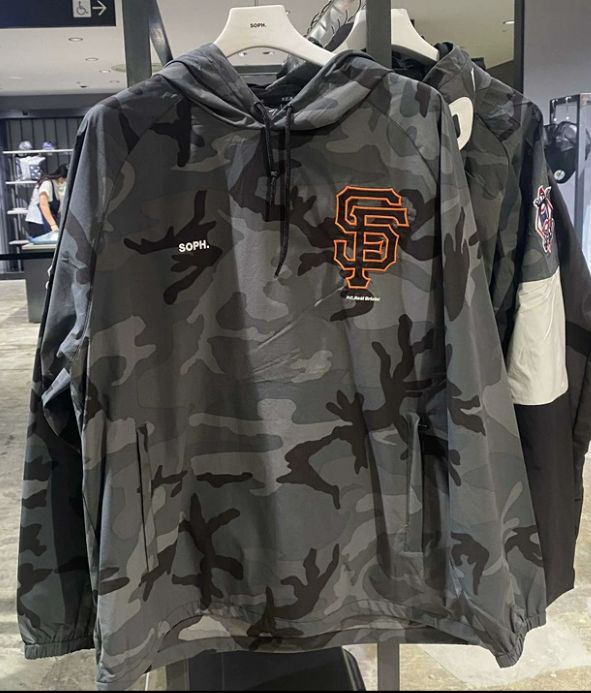 F.C.R.B l FCRB SOPH. 21AW MLB TOUR PACKABLE ANORAK