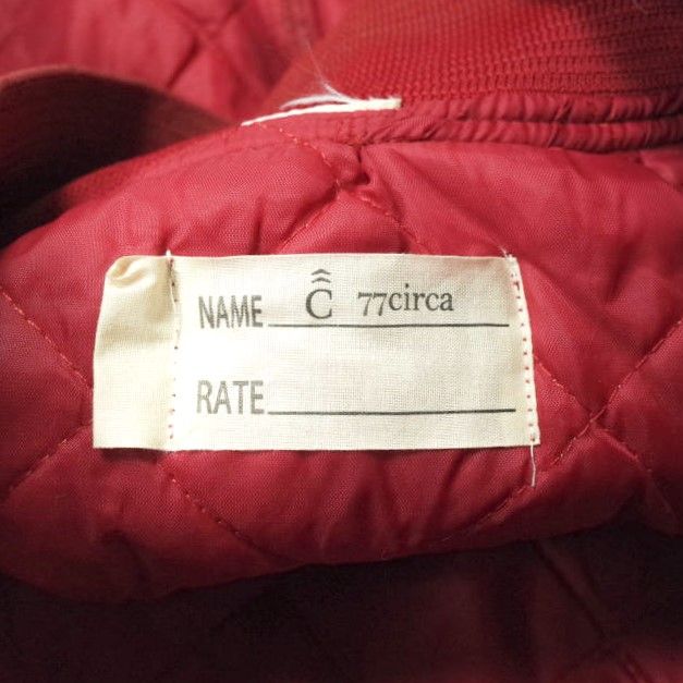 77circa ナナナナサーカ リメイクオーバーサイズスタジャン ONE SIZE  