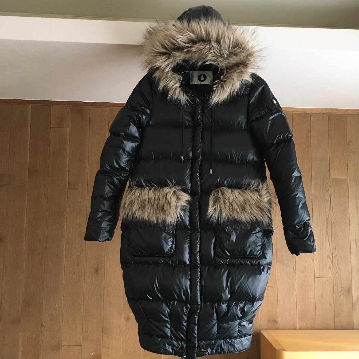 美品 スノーマン ニューヨーク SNOWMAN NEW YORK ファーポケット