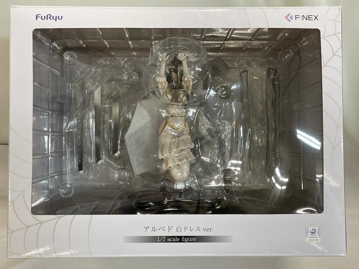 アルベド 白ドレスver. オーバーロード 1/7 PVC＆ABS製塗装済み