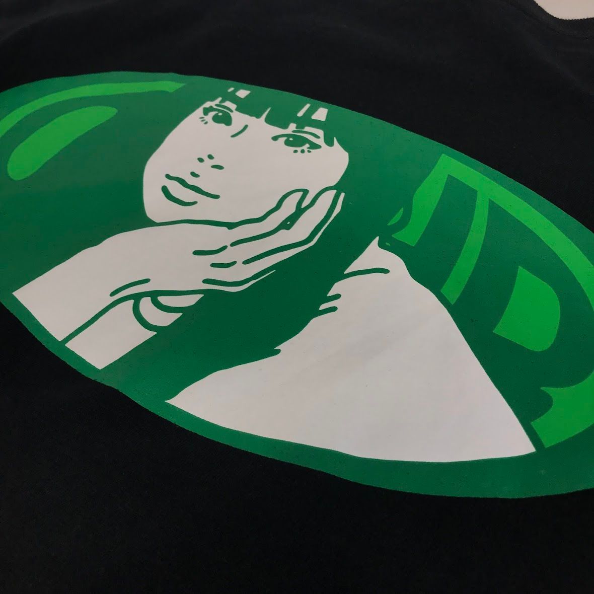 ON AIR/オンエアー Kyne/キネ ロンT ネイビー 長袖 Tシャツ オンエアー Kyne キネ プリント ロングTシャツ 長袖 ネイビー系