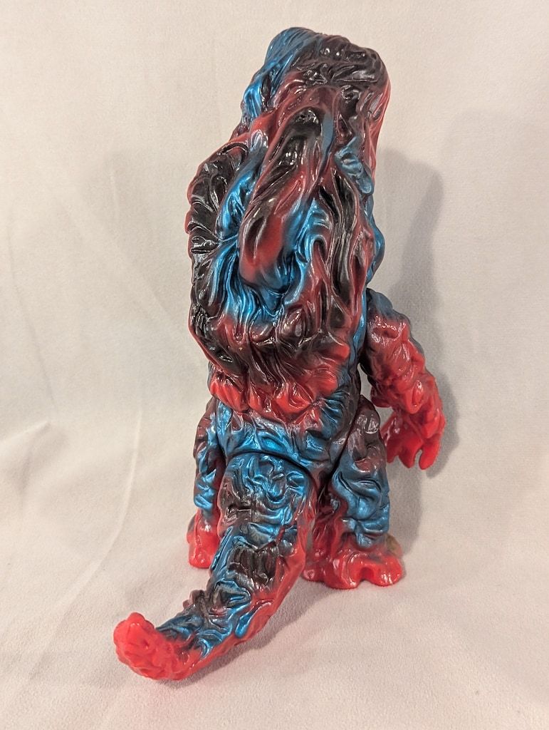M1号 世紀の大怪獣ブルマァクの怪獣シリーズ ヘドラ(赤成型/黄