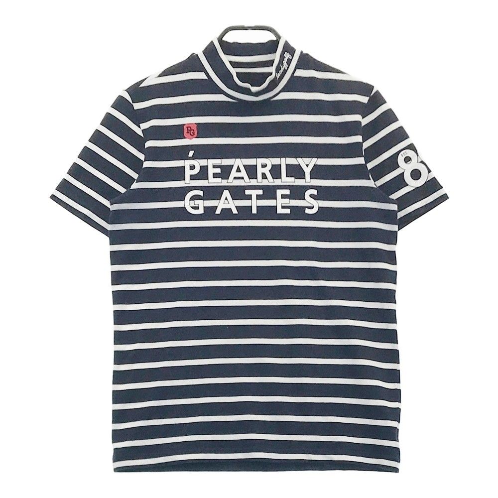 PEARLY GATES 5 チェック柄ハイネックシャツ PEARLY GATES チェック柄ハイネックシャツ - メルカリ