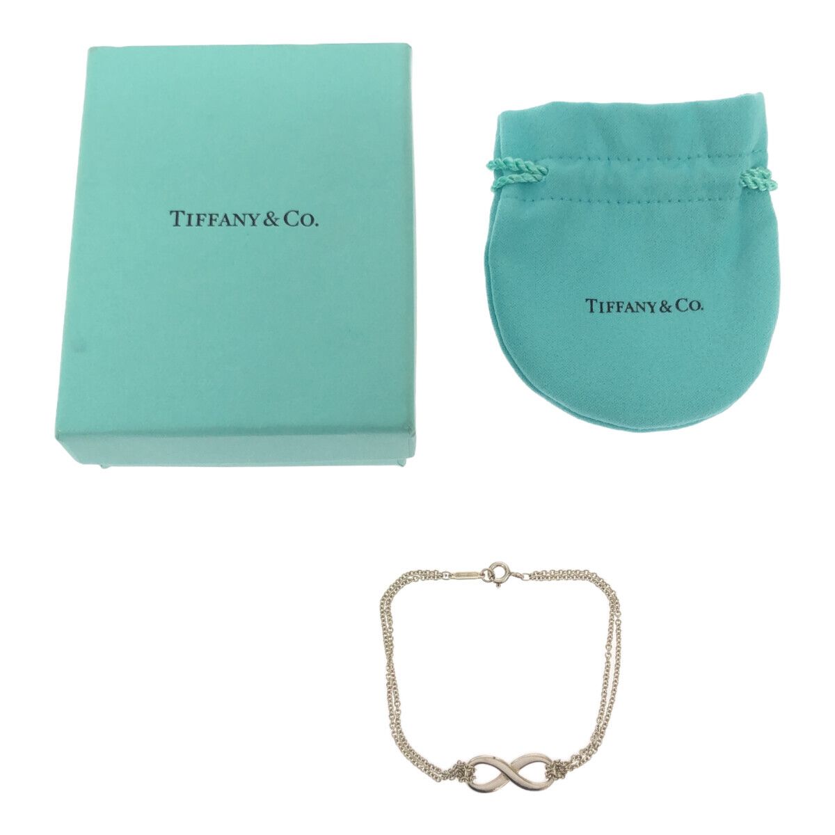 アクセサリー Tiffany & Co 925 . ティファニー TIFFANY & Co. インフィニティ ブレスレット シルバー