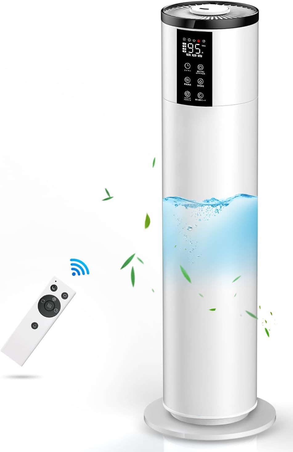 加湿器 大容量 13L家庭/業務用・2024新登場・アロマ対応加湿 器 タワー型 加湿力350mL/h 4段階ミスト調節 業務用加湿器 上から給水 静音 省エネ72H連続加湿 超音波加湿器 切タイマー リモコン付き 水位確認可能 お手入れ 加湿器 大容量 13L【家庭/業務用・2024新登場・アロマ対応】加湿 器