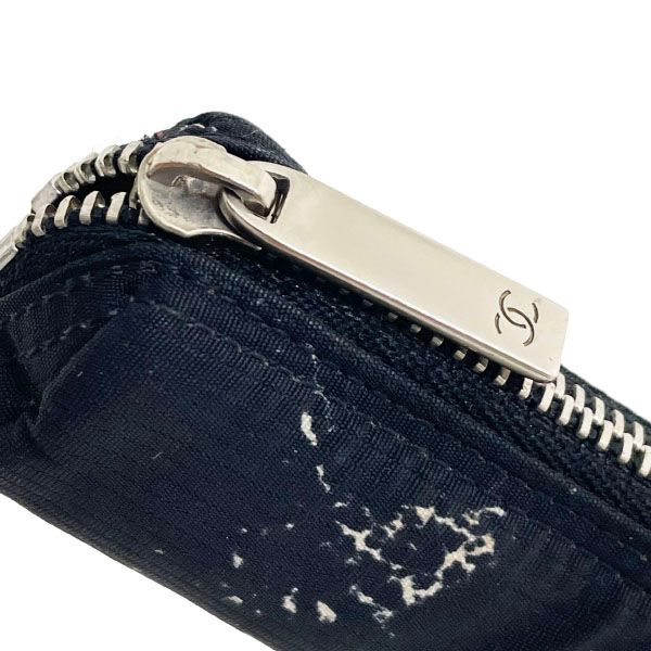 シャネル ペンケース 旧トラベルライン ミニ ペンポーチ ナイロン ブラック 黒 CHANEL ペン入れ 筆箱 文房具 ポーチ 小物入れ ブランド小物 ATMAENTERPRISE_COM