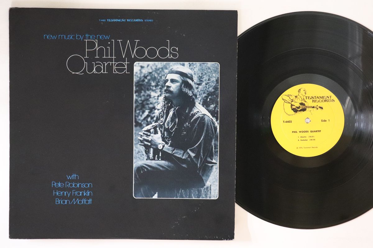 その他 LP Phil Woods Quartet New Music By The New Phil Woods T4402 TESTAMENT US Vinyl /00260 Phil Woods Quartet – New Music By The New Phil Woods Quartet