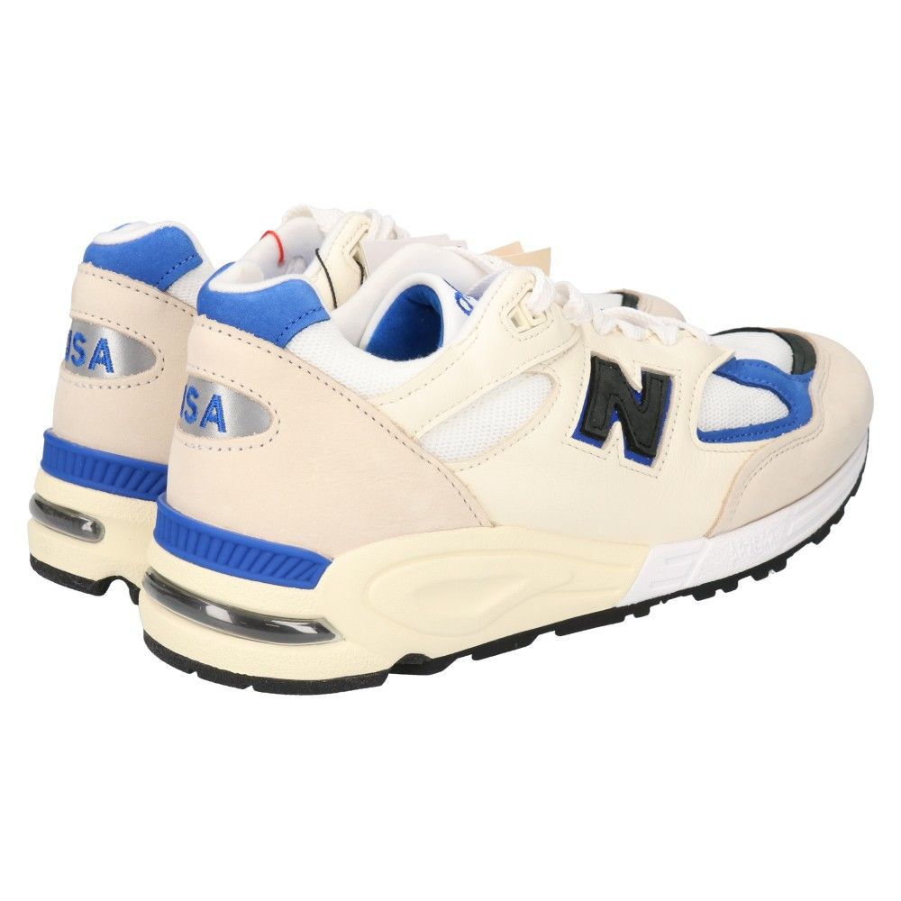 New Balance ニューバランス 990V2 ホワイト/ネイビー - スニーカー