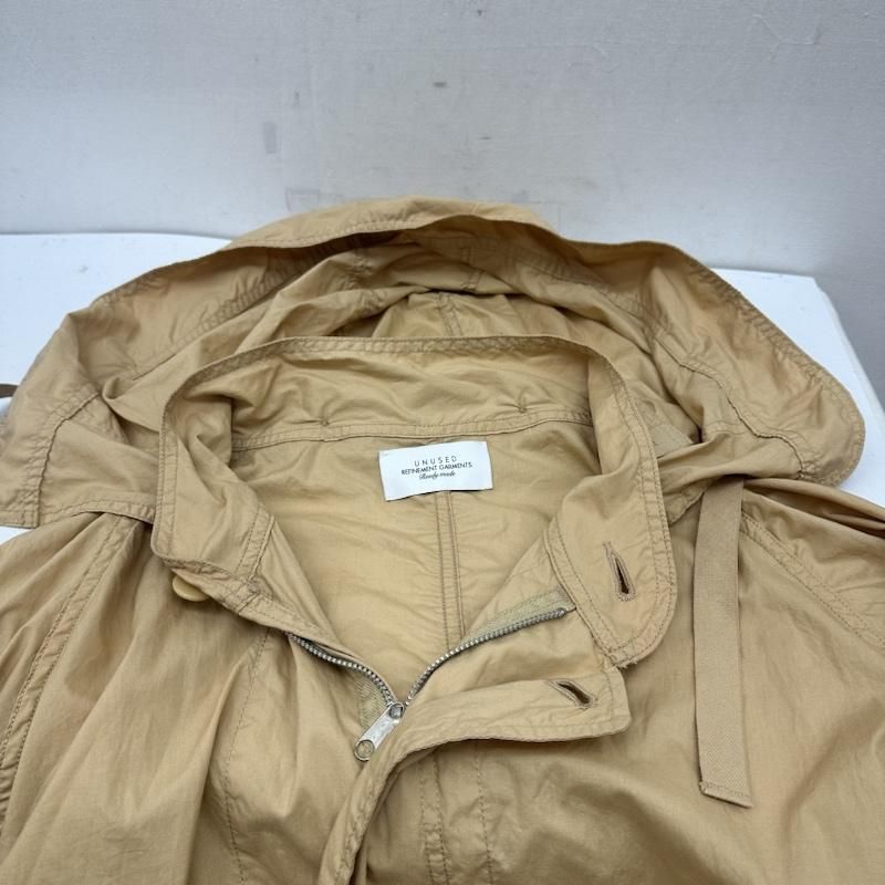 UNUSED Cotton Military Coat US1937 モッズ 3 UNUSED アンユーズド コート 21ss cotton military coat