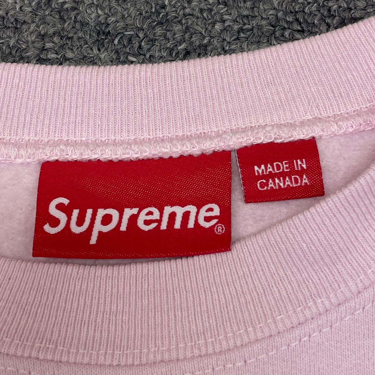 Supreme 23SS Small Box Crewneck Light Pink スモールボックスロゴ 