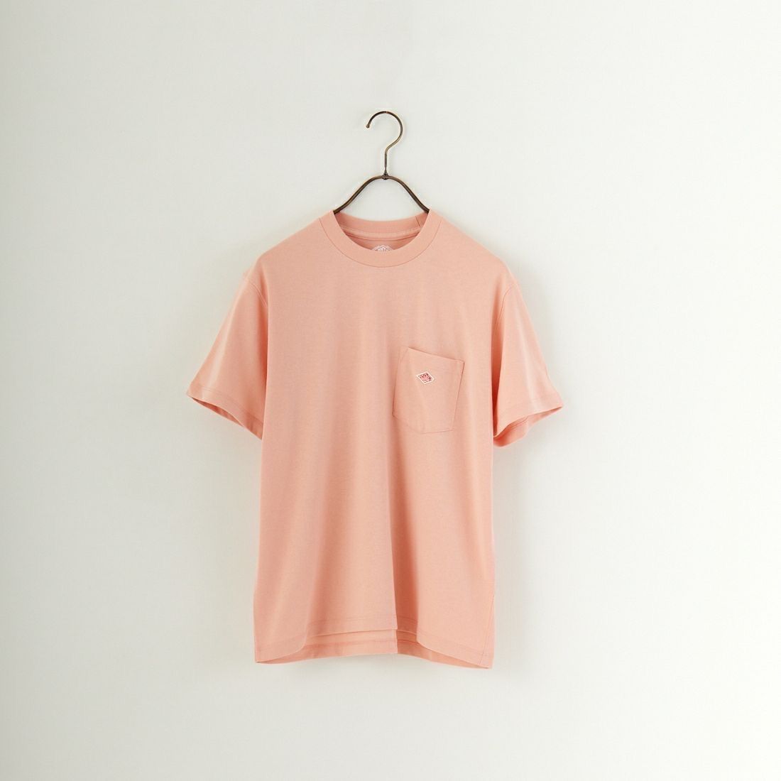 [DANTON/ダントン] ワンポイントロゴ ポケットTシャツ