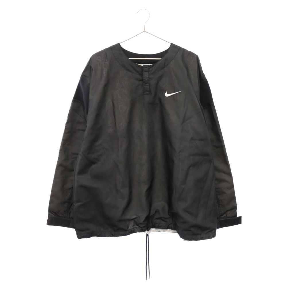NIKE (ナイキ) ×FEAR OF GOD NRG LS HENLEY PULLOVER フィアオブゴッド ヘンリーネック プルオーバー ブラック BV4411-011