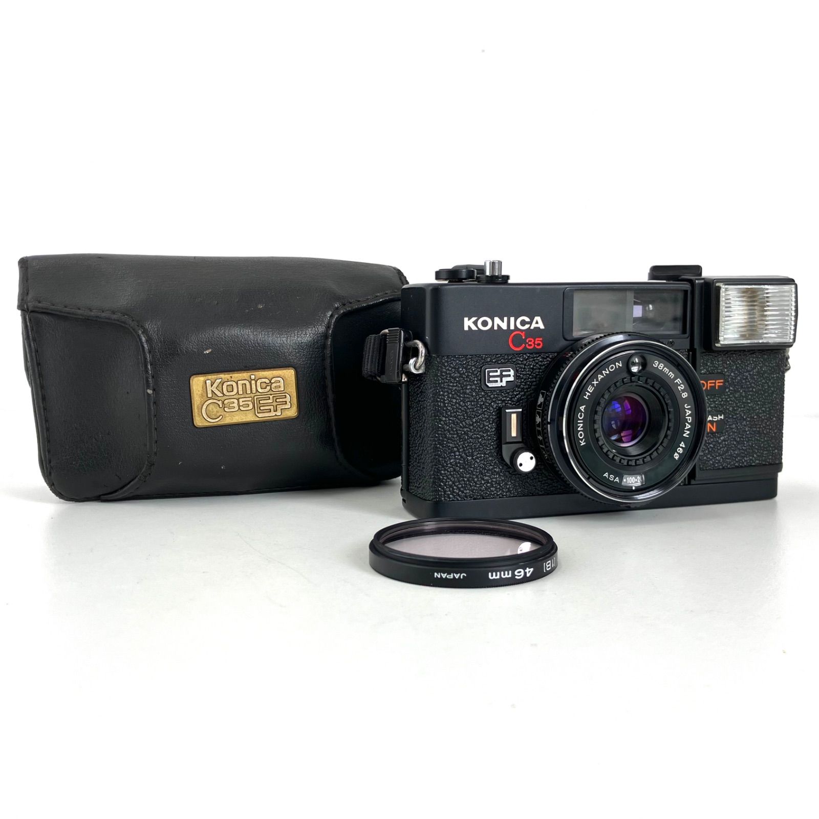 コニカ KONICA C35 ブラック KONICA C35 ブラック 整備品 整備品KONICA
