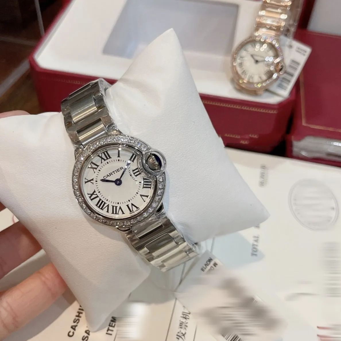 カルティエ ブルー バルーン レディース 腕時計 - メルカリ 