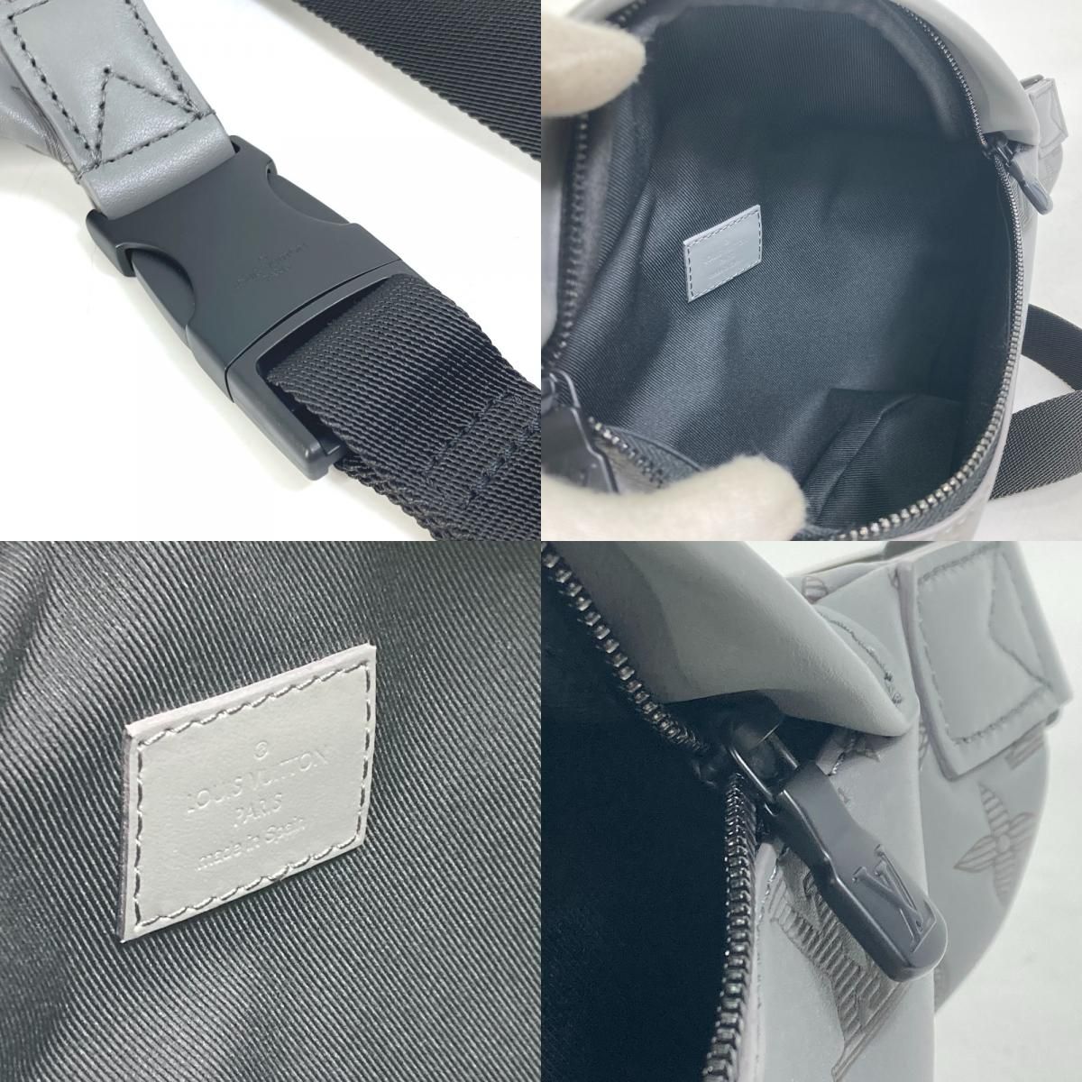 ルイヴィトン M46108 モノグラムシャドウ ディスカバリーバムバッグ PM 