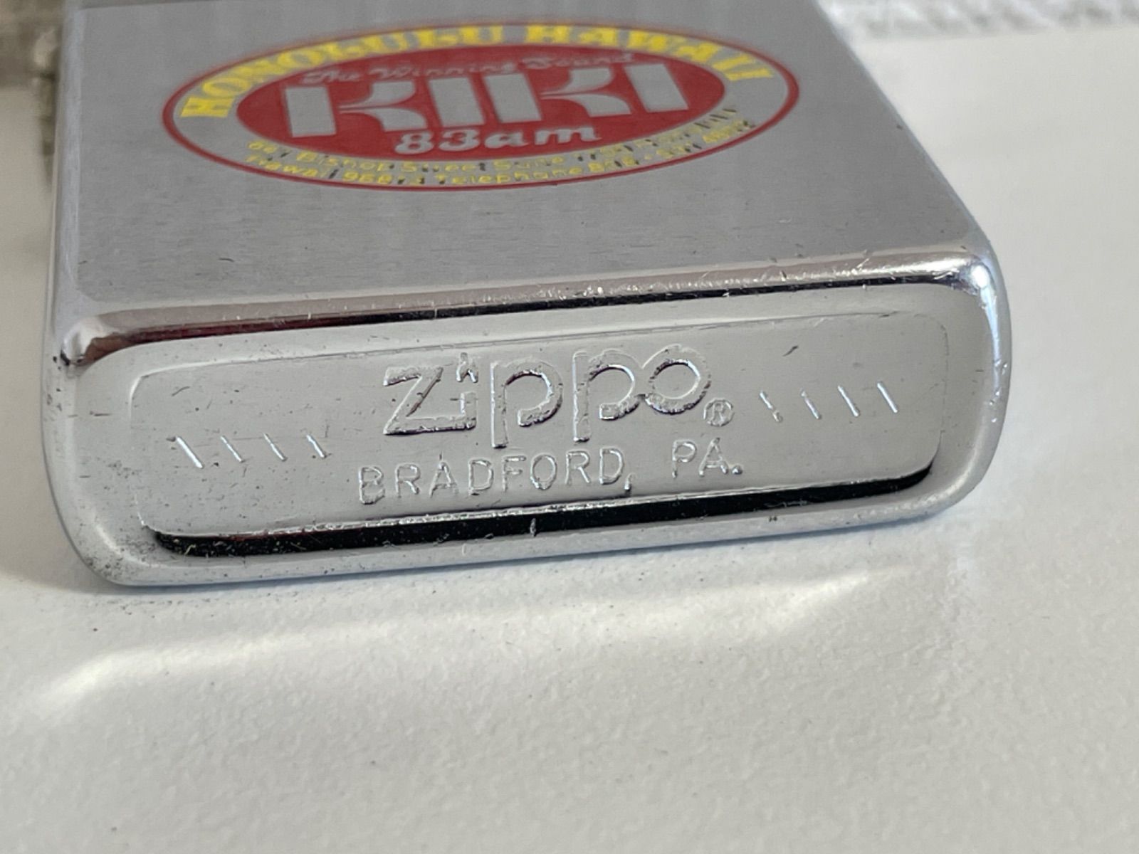 青*猿様 M14012 HONOLULU HAWAII KIKI ZIPPOライ