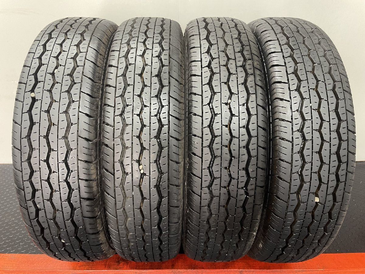 BS BRIDGESTONE RD-613 165R13LT 6PR 13インチ 夏タイヤ 4本 20年製 バリ溝 プロボックス サクシード等 STO010