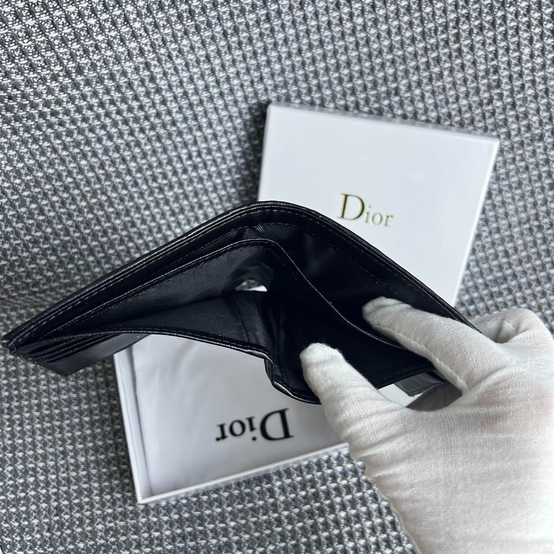 クリスチャンディオール Dior レオブリーク 二つ折り財布 - メルカリ